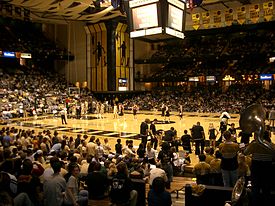 Vanderbilt Memorial Gym Interactive Seating Chart